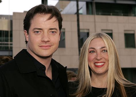 brendan fraser s a|brendan fraser's wife.